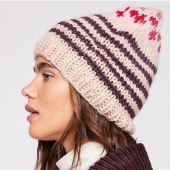 Free People Tullamore Chunky Knit Beanie - Picture 1 of 8